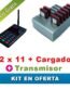 Oferta 12×11 avisadores de clientes + cargador +