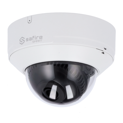 Cámara domo IP exterior con detección facial y visión nocturna 4K