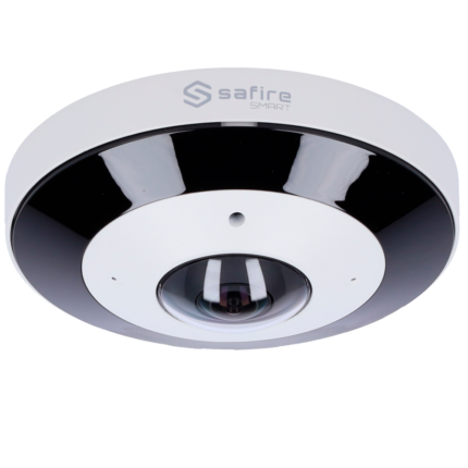 Cámara de vigilancia 360º para interior con visión completa de sala