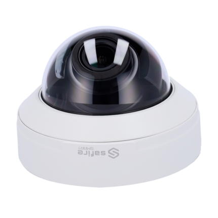 Cámara domo IP exterior con detección facial y zoom motorizado