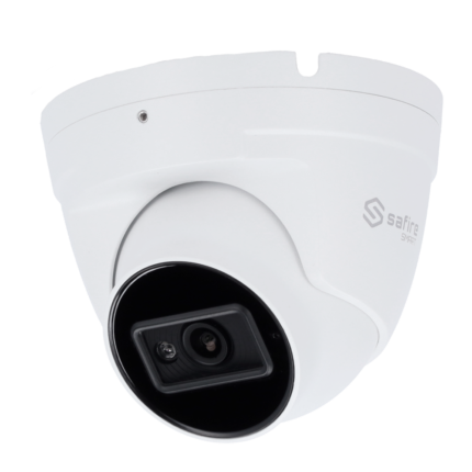 Cámara domo IP con detección facial para exterior e interior 4K