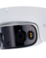Cámara de vigilancia panorámica 180° con altavoz disuasorio para exterior