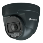 Cámara de vigilancia exterior con zoom y detección de personas y vehículos (SF-IPT511ZA-4E1-DL-GREY)