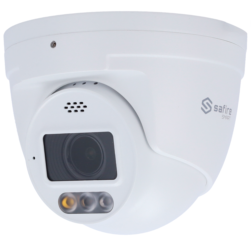 product-912263-8e1e9af2c690cdde8ab4f6f1dafbc119 Cámara de vigilancia exterior con visión nocturna y detección inteligente (SF-IPT511ZA-6I1-SL)