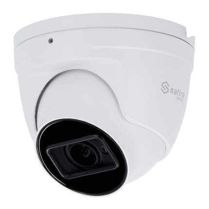 Cámara de vigilancia exterior con zoom e inteligencia artificial 4MP