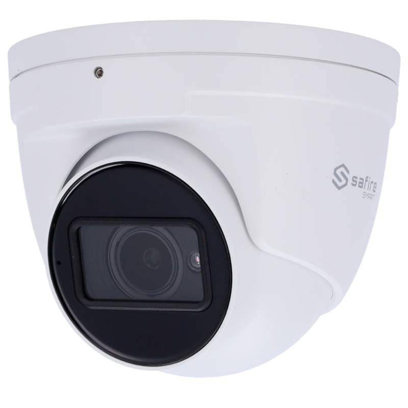 Cámara de vigilancia domo con zoom y reconocimiento facial exterior