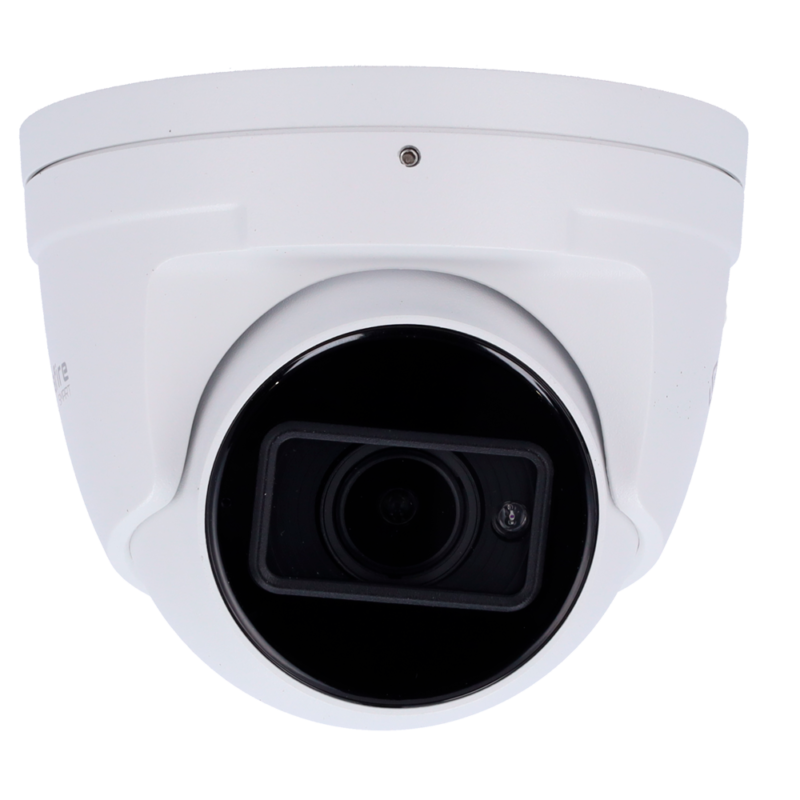 Cámara de vigilancia domo con zoom y reconocimiento facial exterior