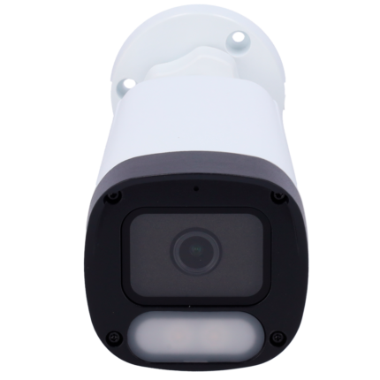 Cámara de vigilancia exterior con visión en color nocturna (UV-IPC-B242-ADF28K-WP)