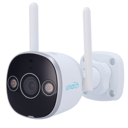 Cámara WiFi exterior con visión nocturna y alerta de personas