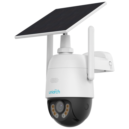 Cámara domo exterior con batería solar y visión nocturna 4G