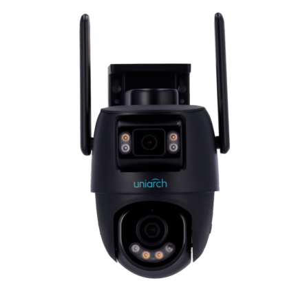 Cámara WiFi giratoria con seguimiento automático para exterior (UV-UHO-P2S-M33F34-BLACK)