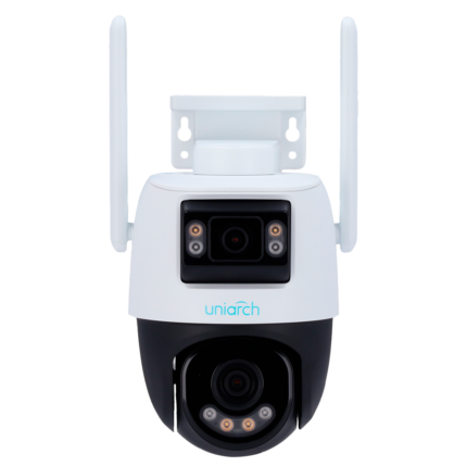 Cámara WiFi domo motorizada con visión panorámica para exterior