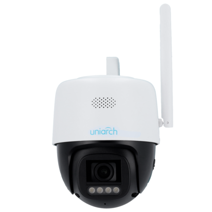 Cámara WiFi giratoria para vigilancia exterior con visión en color