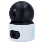 Cámara WiFi para bebés y mascotas con visión panorámica e interior