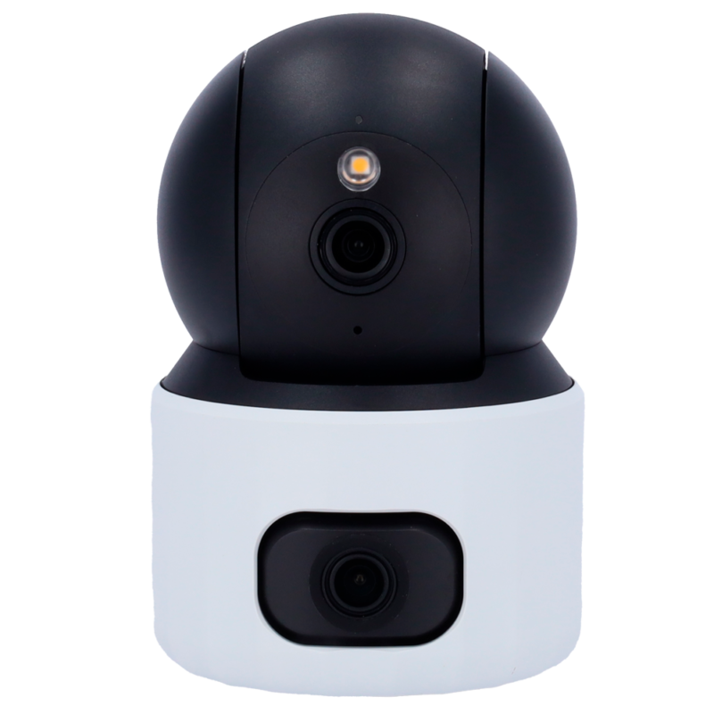 Cámara WiFi para bebés y mascotas con visión panorámica e interior