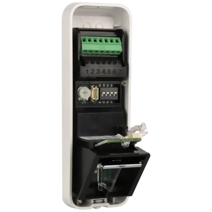 Detector de movimiento en cortina para interior y exterior con cable