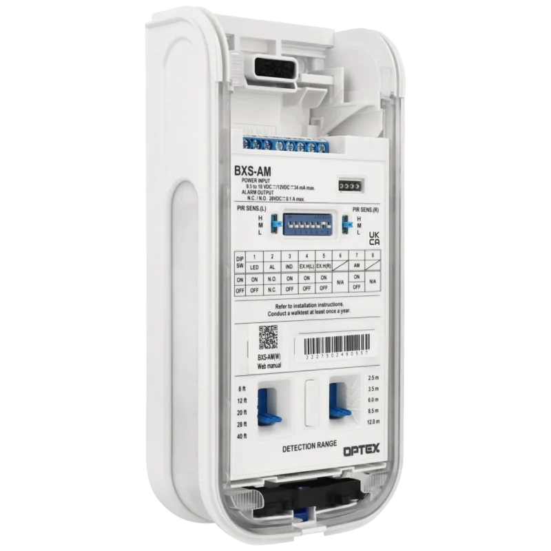 Detector de movimiento en cortina para interior y exterior (BXS-AM-W)