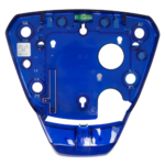Sirena de alarma decorativa para exterior, color azul