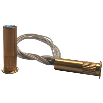 Sensor magnético empotrable en madera para puertas y ventanas exterior
