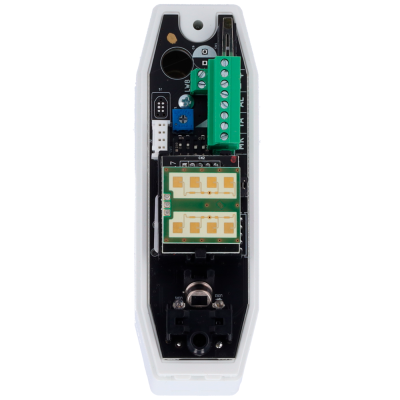 Detector de movimiento exterior con pilas para jardín y fachada