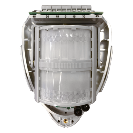 Detector de movimiento exterior con protección antimascarilla para jardín