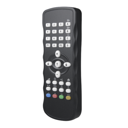 Mando a distancia para configurar detectores láser de seguridad