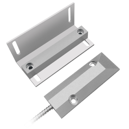Sensor magnético de seguridad para puertas y ventanas metálicas (MC-RMMC-L)