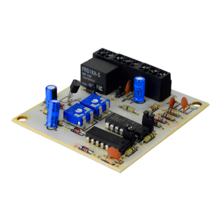 Placa electrónica de análisis para detectores de impacto y vibración