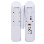 Contacto magnético puerta/ventana – Detector vibración e inclinación – Inalámbrico 868 MHz Jeweller – Certificado grado 2 – 1 entrada cableada / 1 Tamper – Alimentación 1 pila CR123A 3.0 V