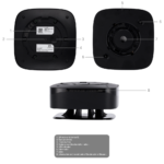 Detector termovelocimétrico – Baterías reemplazables – Inalámbrico 868 MHz Jeweller – Sirena 85 dB incorporada – Certificado EN 14604