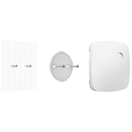 Detector de humo y CO – Sensor de temperatura – Inalámbrico 868 MHz Jeweller – Sirena 85 dB incorporada – Certificado EN 14604:2005 – Alimentación 2 x CR2 / 1 x CR2032 3.0 V
