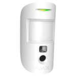 Fotodetector PIR bidireccional – Certificado grado 2 – Inalámbrico 868 MHz Jeweller – Envío de imágenes hasta VGA (640×480) – Hasta 5 imágenes por detección – Antimascotas / Rango de detección 12 m